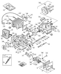 MC 340T - 2005 - 222812003/MOU - Mountfield Chainsaw Engine Diagram