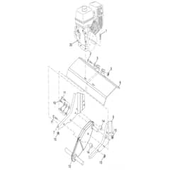 McCulloch MC 900 - 96083000400 - 2010-03 - Transmission Parts Diagram