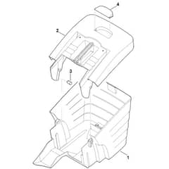 Viking ME339.0 - Grass Catcher Bag - Parts Diagram