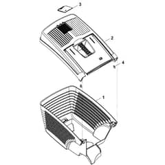 Viking ME443.0 - Grass Catcher Bag - Parts Diagram