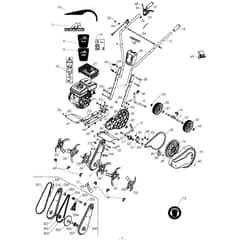 McCulloch MFT44 100 - 967635301 - 2016-05 - Product Complete Parts Diagram
