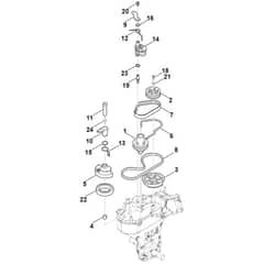 Stihl MH445.1 R - Drive - Parts Diagram