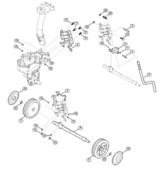 Genuine Stihl MH585.0 / B - Chassis