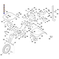 Stihl MH600.1 - Cover, Chassis - Parts Diagram