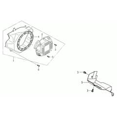 MH 175 RKS - Oleo-Mac Tiller Ignition system Diagram