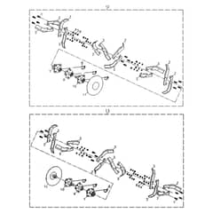 MH 198 RKS - Oleo-Mac Tiller Tiller Diagram
