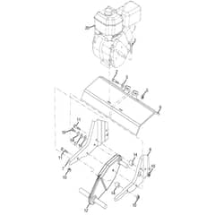 McCulloch MHDF800 - 2010-03 - Transmission Parts Diagram