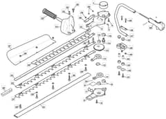 MHM 2630 - 2010-2011 - 251475003/MO9 - Mountfield Hedge Trimmer Blade Diagram