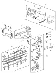 MHT 2322 - 2021-2022 - 252421003/MC - Mountfield Hedge Trimmer Blade Diagram