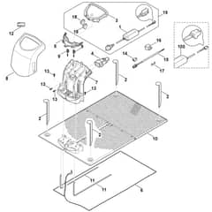 Viking MI422.0 P - Docking Station - Parts Diagram