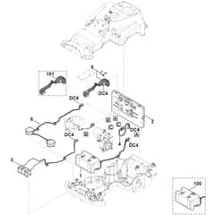 Viking MI422.0 P - Electric Equipment - Parts Diagram
