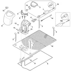 Viking MI422.1 P - Docking Station - Parts Diagram