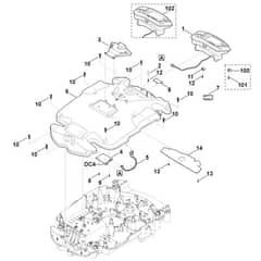 Viking MI632.0 C - Housing Upper Part - Parts Diagram