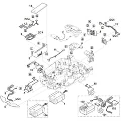 Viking MI632.0 - Electric Equipment - Parts Diagram
