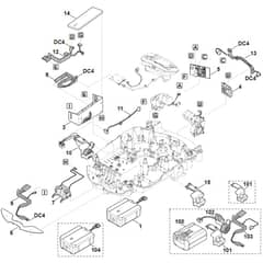 Viking MI632.0 P - Electric Equipment - Parts Diagram
