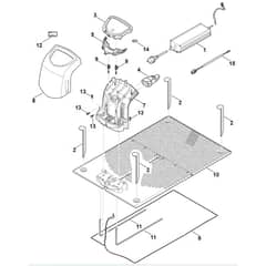 Viking MI632.1 M - Docking Station - Parts Diagram