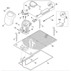 Viking MI632.1 PC - Docking Station - Parts Diagram