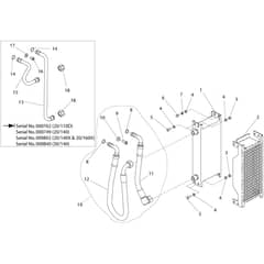 Belle Midi 20-140 (PAN) - Cooler Assembly (Up To March 2009)