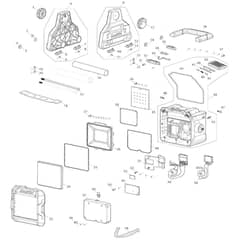 Makita ML003G - Cordless Worklight - Power Tool Diagram