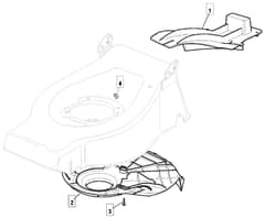 MLF 48 TRHGR - 2009 - 291487038/MFR - Mountfield Rotary Mower Belt Protection Diagram