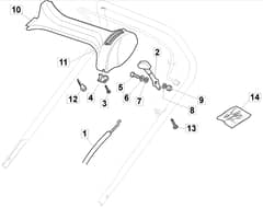MLF 48 TRHGR - 2009 - 291487038/MFR - Mountfield Rotary Mower Throttle Diagram
