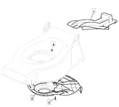 MLF 53 TRHGR - 2009 - 291537038/MFR - Mountfield Rotary Mower Belt Protection Diagram