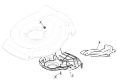 MLFW 5355 TRHVQ - 2011 - 299537833/MFR - Mountfield Rotary Mower Belt Protection Diagram