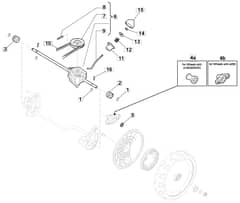 MLM 1800 - 2013 - 295486674/CAS - Mountfield Rotary Mower Transmission Diagram