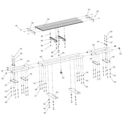 Makita MLT100 - Table Saw 255mm - Power Tool 05 Diagram