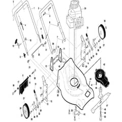 McCulloch MM51-500 CMDW - 2008-03 - Frame Parts Diagram