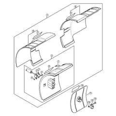 Genuine Stihl MM55 C-E Z / N - Deflector
