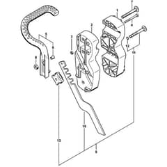 Stihl MM55 - Flange - Parts Diagram