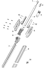 MM 48 Li - 2015-2019 - 277340003/M15 - Mountfield Brushcutter Hedge Trimmer Diagram