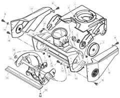 MN 421 - 2007-2008 - 18-2818-78 - Mountfield Snow Thrower Auger Diagram
