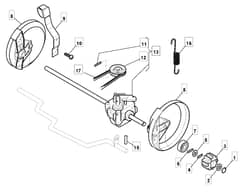 MOLEMASTER 46PD - 2015 - 299274648/M14 - Mountfield Rotary Mower Transmission Diagram