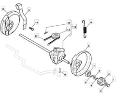 MOLEMASTER 46PD - 2016-2018 - 299274648/M16 - Mountfield Rotary Mower Transmission Diagram