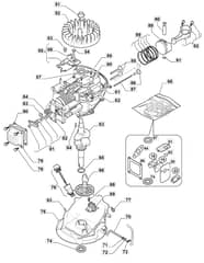 MOLEMASTER 46PD - 2016-2018 - 299274648/M16 - Mountfield Rotary Mower WB45 Cylinder Diagram