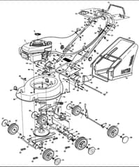 Hayter Motif 41 Push - 432D (432D260000001 - 432D260999999) - Main Assembly