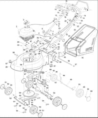 Hayter Motif 48 Push - 433H (433H313000001 - 433H313999999) - Main Assembly 433 Motif 48 Push
