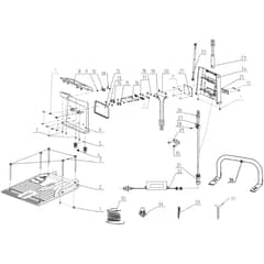 Cobra MOWBOT1200 - Mowbot 1200 Robot Mower Charging Station Diagram