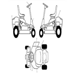McCulloch MOWCART 66 - 96021000906 - 2014-07 - Decals Parts Diagram