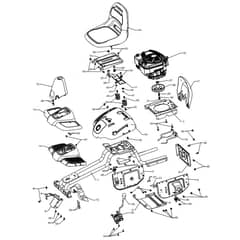 McCulloch MOWCART - 96021000800 - 2010-12 - Chassis & Enclosures Parts Diagram