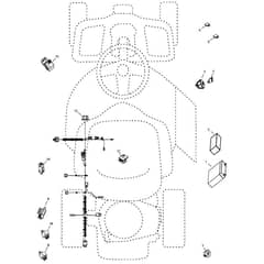 McCulloch MOWCART - 96021000801 - 2011-08 - Electrical Parts Diagram