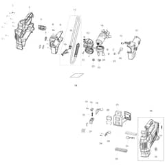 Makita MP001G - Cordless Inflator - Power Tool Diagram