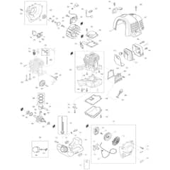 Makita MP3354 - Engine Pump - Power Tool 01 Diagram