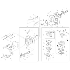 Makita MP3354 - Engine Pump - Power Tool 02 Diagram