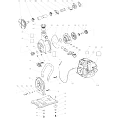 Makita MP3354 - Engine Pump - Power Tool 03 Diagram