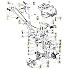McCulloch MPT 40 - 963878039 - 2009-10 - Product Complete (2) Parts Diagram