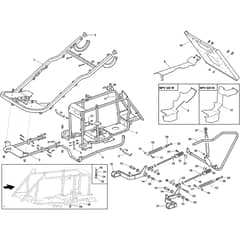MPV 320 W - 2017-2019 - 2F2020521/S17 - Stiga Front Mower Frame Diagram