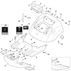 Viking MR4082.0 - Cover - Parts Diagram